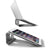 Universal Aluminum Laptop Cooling Stand - Grey 11-17 Inch-1922443412502614021