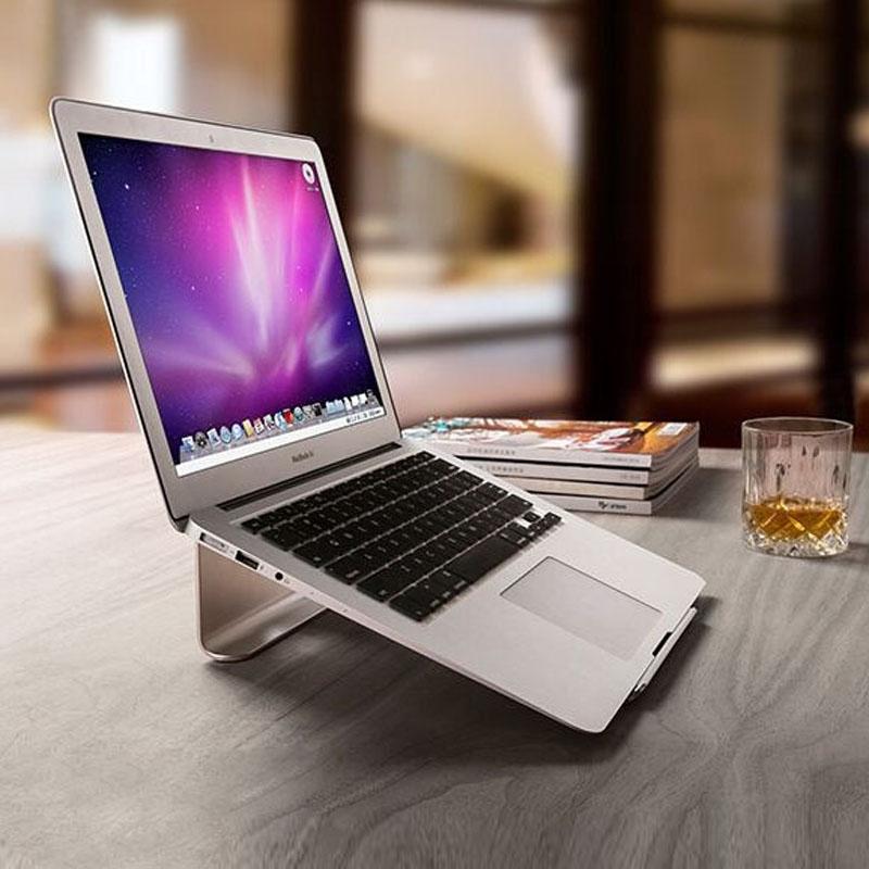 Universal Aluminum Laptop Cooling Stand - Grey 11-17 Inch-1922443412502614022