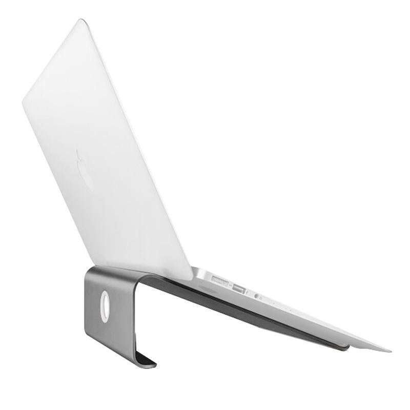 Universal Aluminum Laptop Cooling Stand - Grey 11-17 Inch-1922443412502614025
