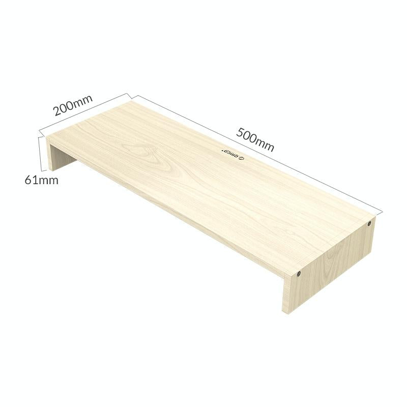 Natural Wood Monitor Stand - Holds Computer Screen-1964932219038470148