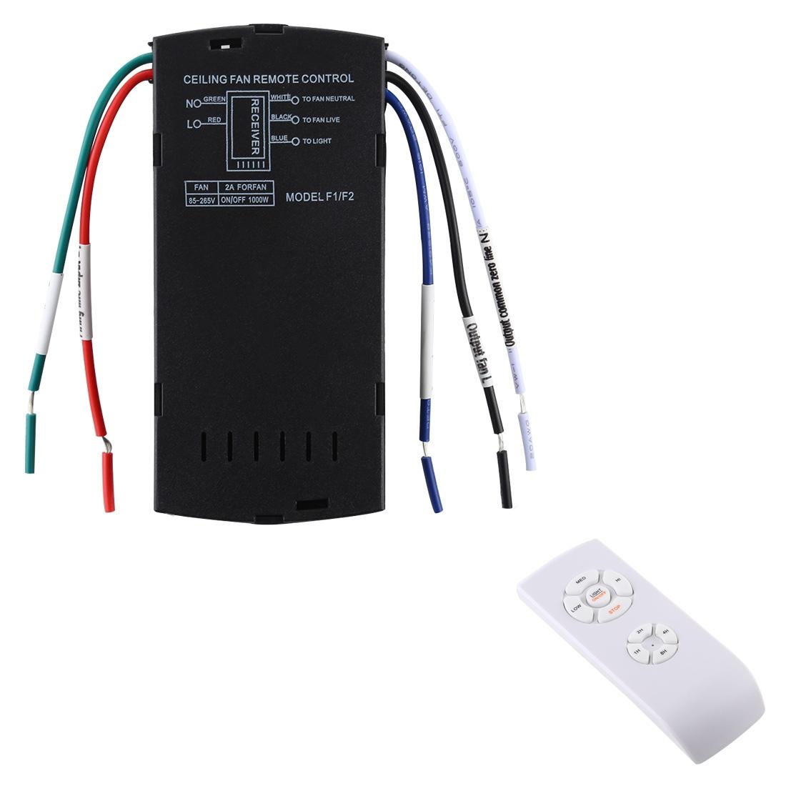 Wireless Ceiling Fan Remote Kit - Control Speed & Timing-1922443436062019584
