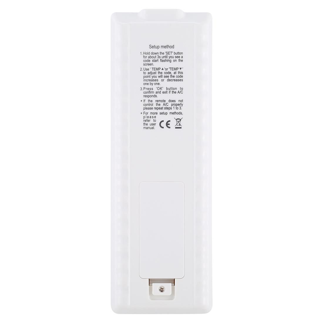 Universal A / C Remote Controller With Flashlight - Chunghop-1915197922778157060