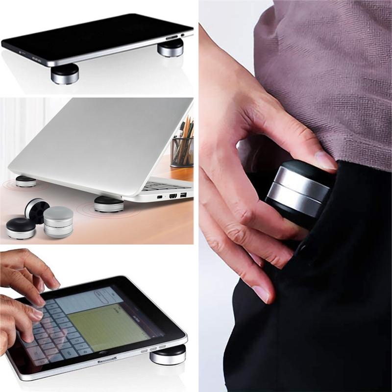 Aluminum Laptop Cooler Stand - Compact Design-1964932361246347266