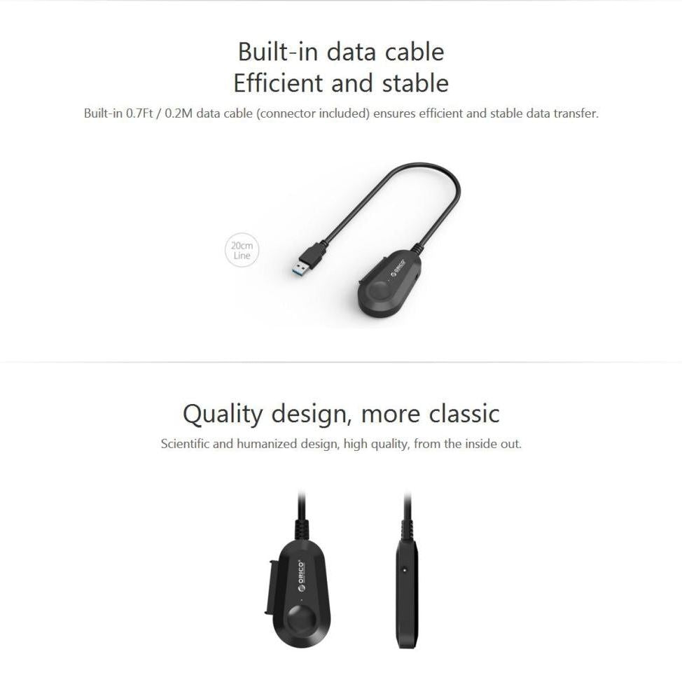 Sata To Usb 3.0 Adapter For 2.5 Hdd / Ssd-1915197755073105926