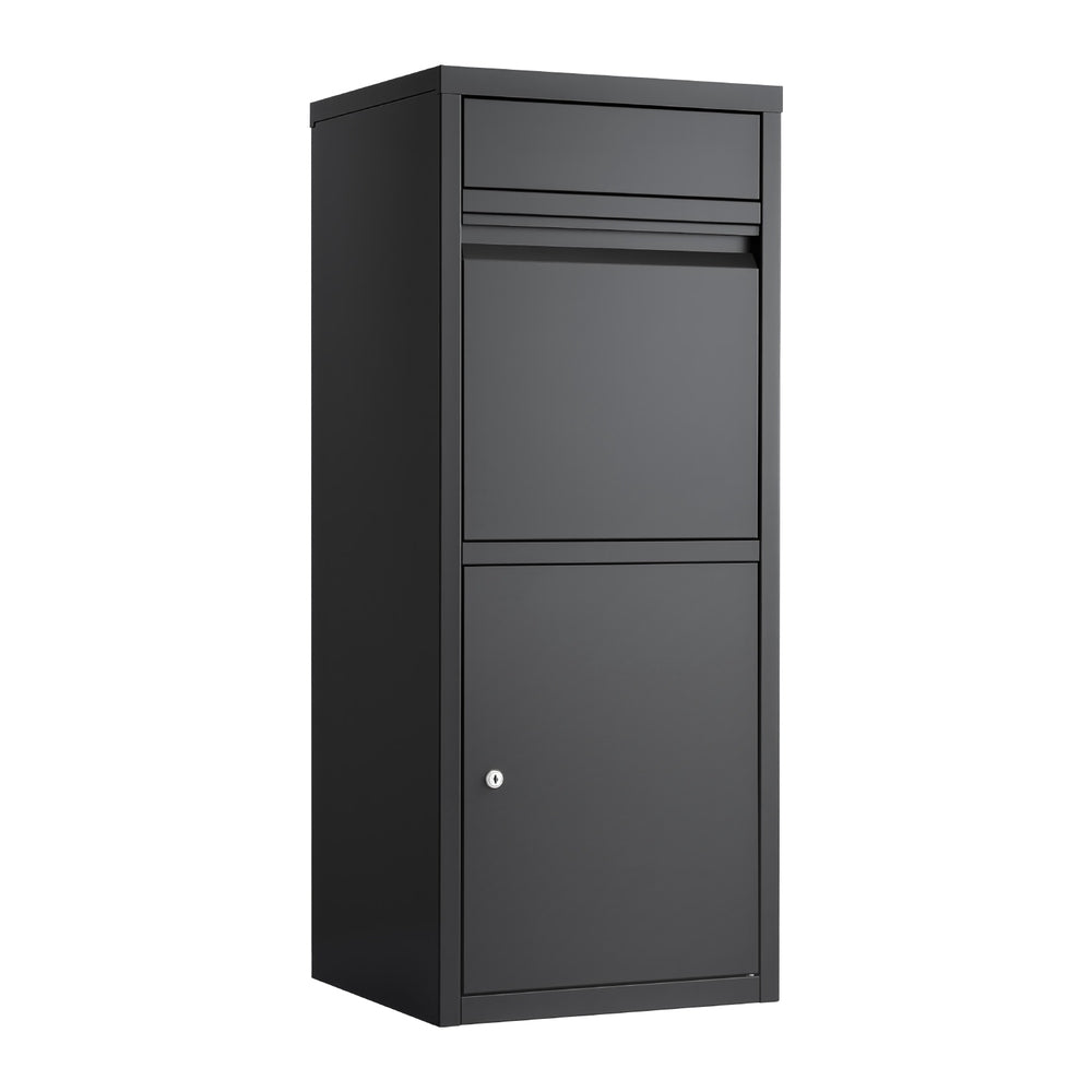 Gardeon Parcel Letterbox Drop Box Package Mailbox Black