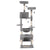 i.Pet Cat Tree 184cm Tower Scratching Post Trees Scratcher Condo House Light Grey