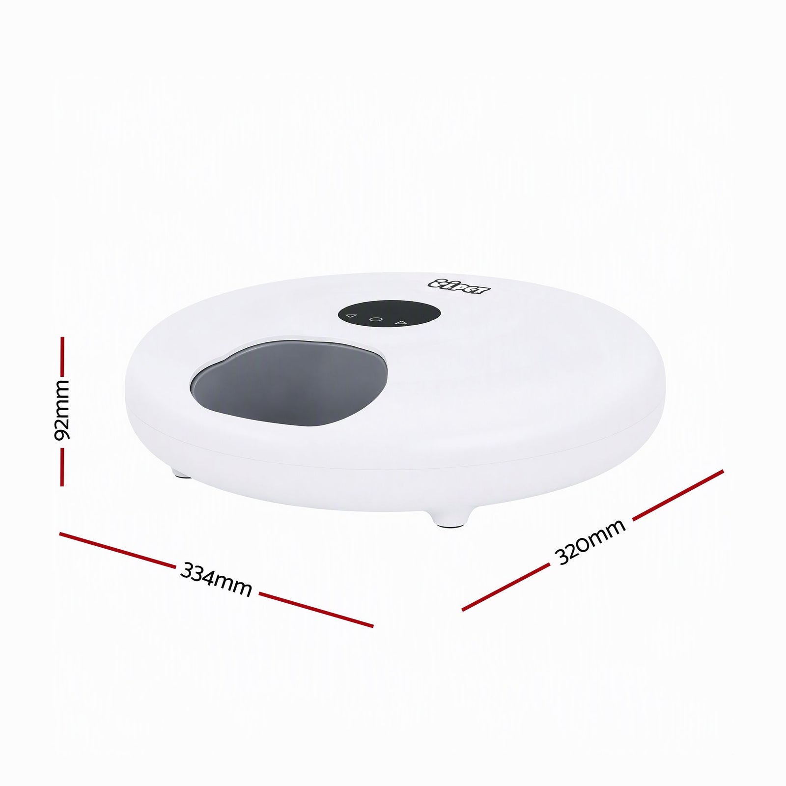 i.Pet Automatic Cat Feeder Wet & Dry Food 6 Compartments Per 150ml WiFi White