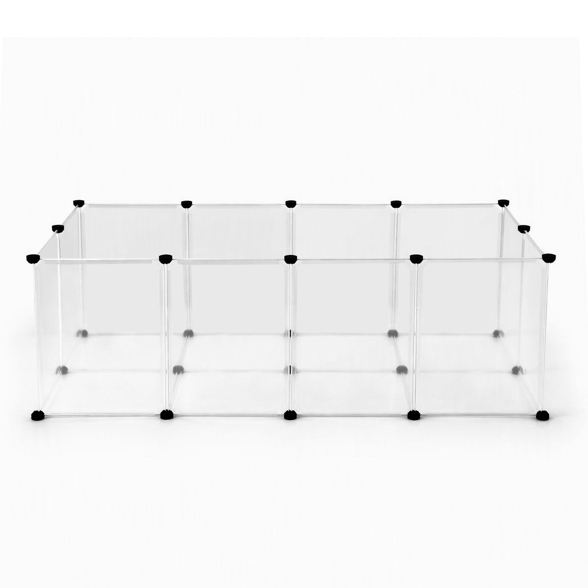 i.Pet Pet Dog Playpen 20 Panels with Baseboard DIY Enclosure Small Animal Rabbit Pen 125CM