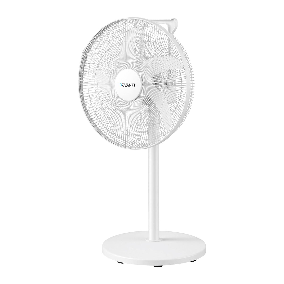 DEVANTI 16" 5-in-1 Rechargeable Fan for Pedestal Table Floor Wall Ceiling