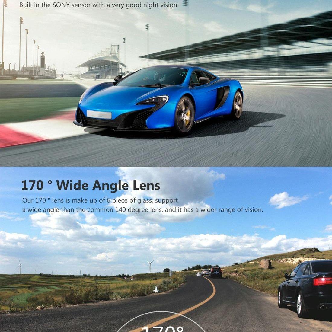 Full Hd 1080P Car Dvr Camera With 2.45 Ips Screen And 170 Degree Wide Angle View-1915196800982192136