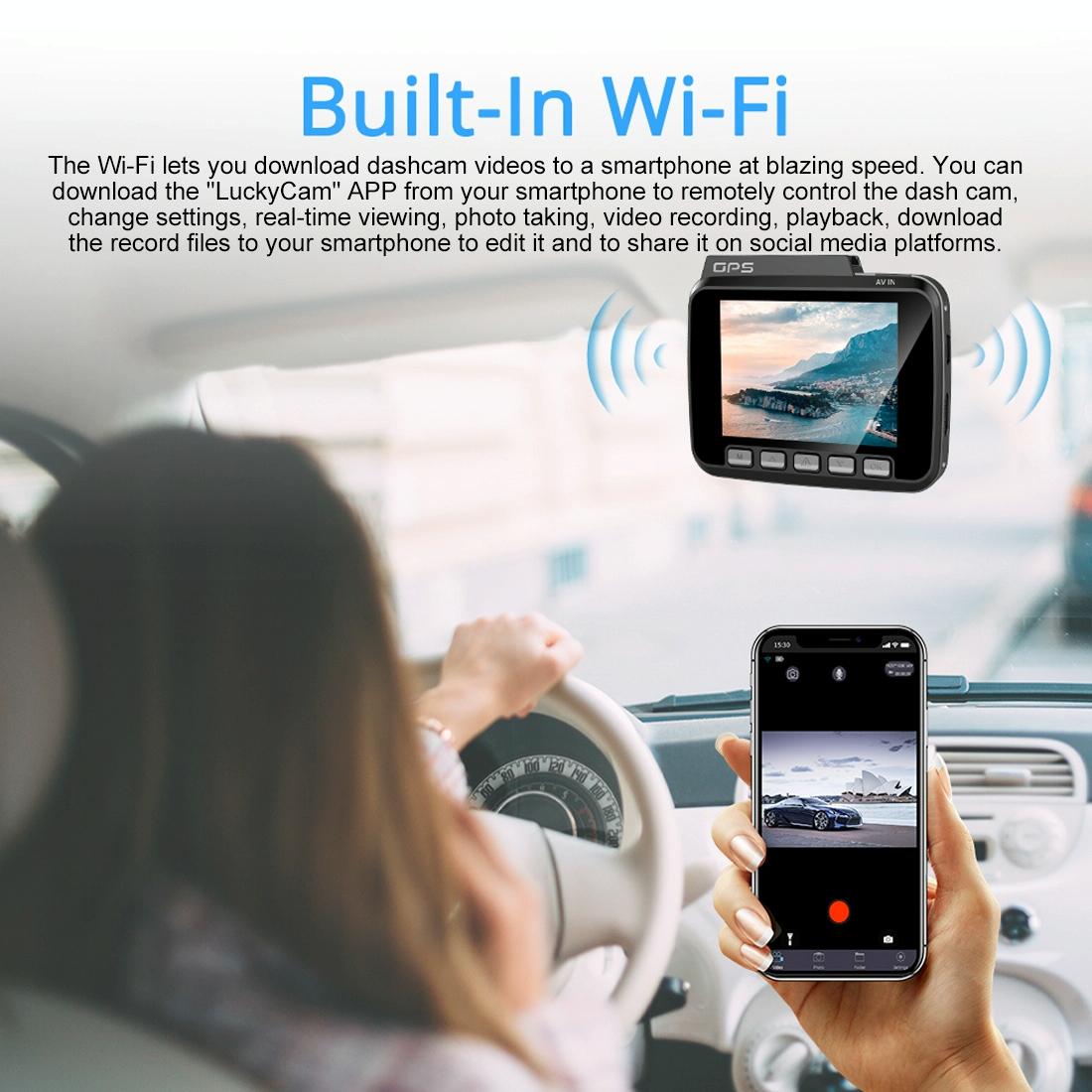 2.4 Lcd Car Dvr Camera With 2880 X 2160P Hd Resolution And 150 Degree Wide Angle View-1915196706975256577