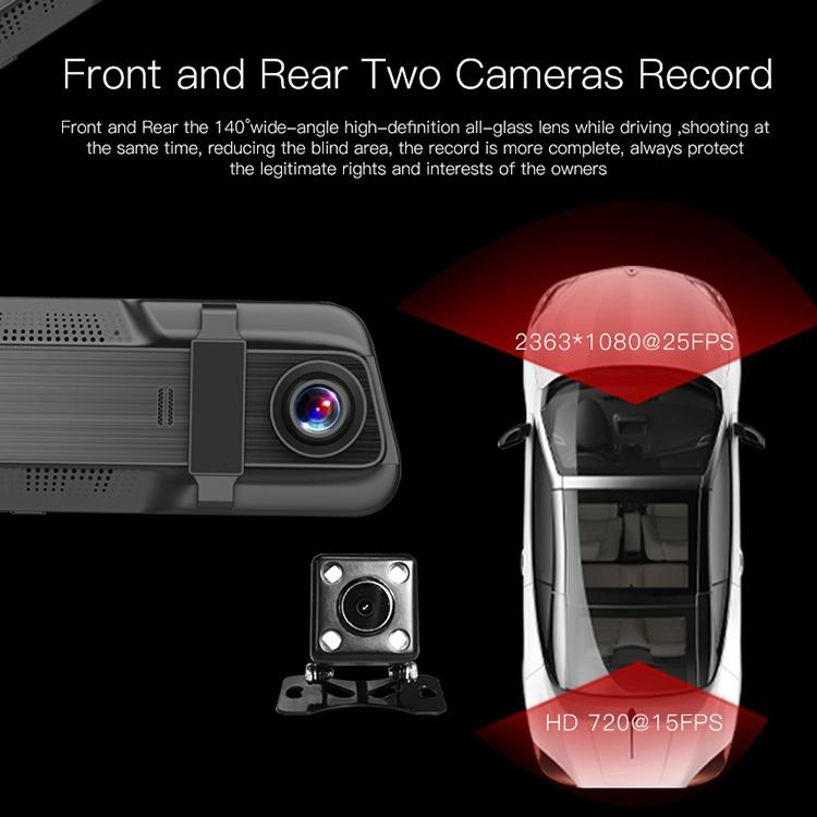 5.5 Ips Touch Screen Car Dvr - Ultra Hd 1080P-1915197187978039297