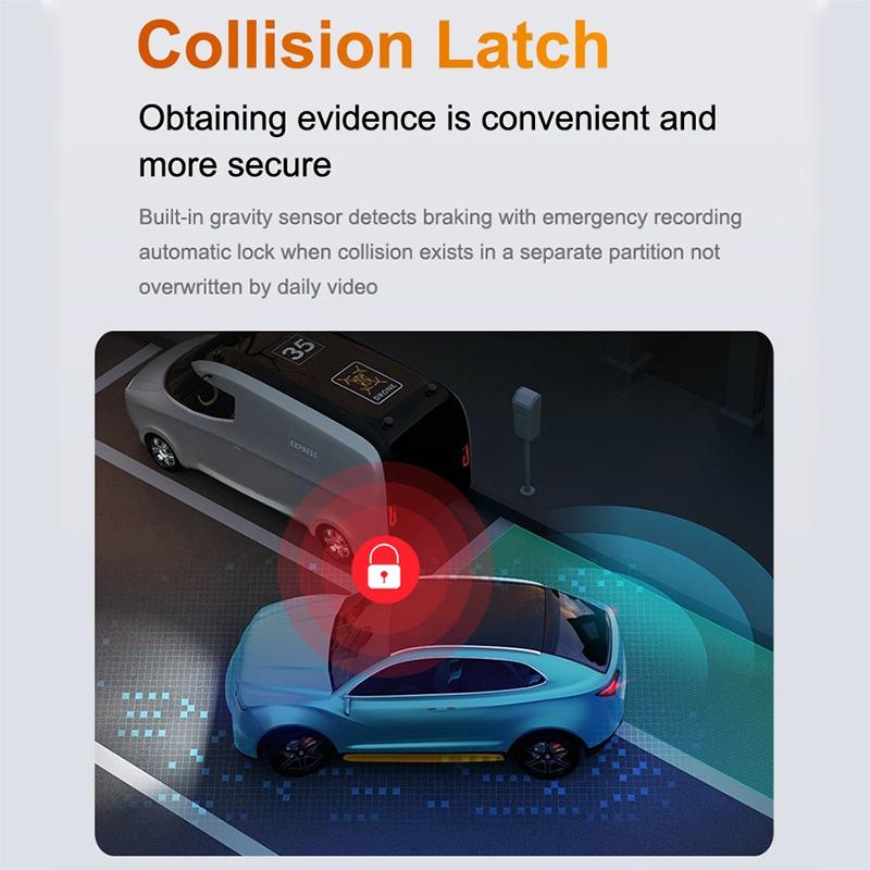 2K Night Vision Car Recorder With Wifi & Mobile App Support-1964932319106174980