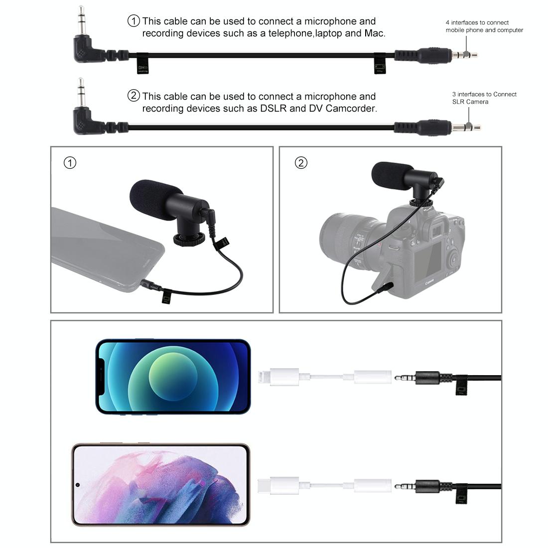 Bluetooth Vlogging Kit With Led Light Mic Tripod - Blue-1964932153376641028