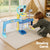 Keezi Kids Basketball Hoop Stand Bowling Baseball Golf Game Sports Toys Set Blue