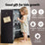 Keezi Kids Kitchen Play Set Wooden Pretend Cooking Playset w/Sounds Lights Black