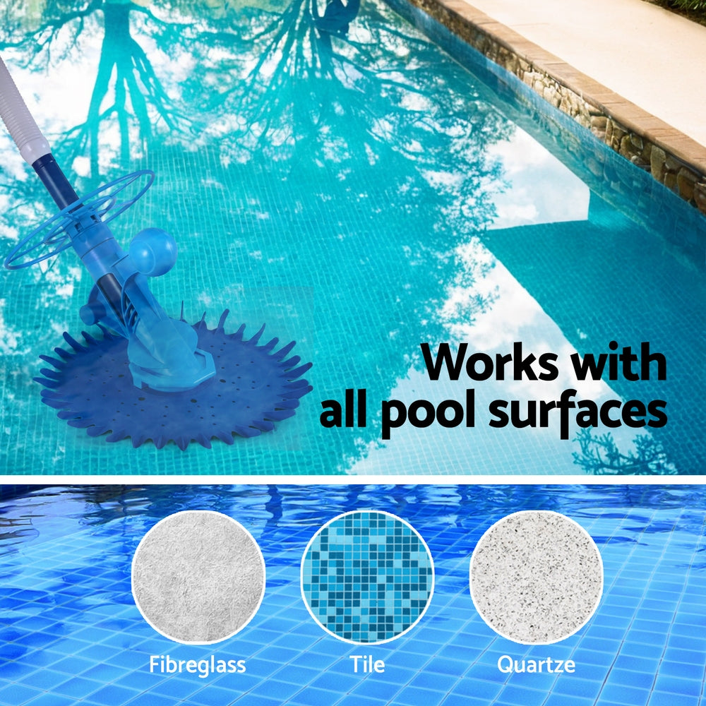 Aqua Buddy Pool Cleaner Automatic Vacuum Swimming Pool Floor Climb Wall 10M
