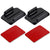 2 Curved Surface Mounts + Adhesive Stickers For Action Cameras - Jaws Flex Clamp Mount-1915198012053917703