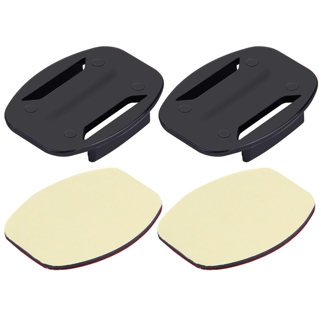 2 Flat Surface Mounts + 2 Adhesive Stickers For Action Cameras - Jaws Flex Clamp For Gopro Hero12-1915197876829556737