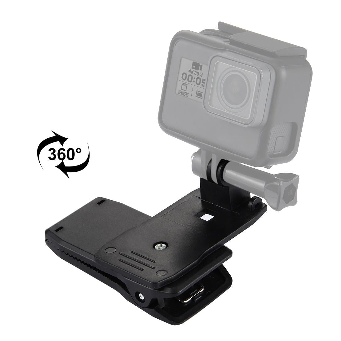 360 Degree Rotating Backpack Mount For Gopro Insta360 Dji Action Cameras-1915197220630695943