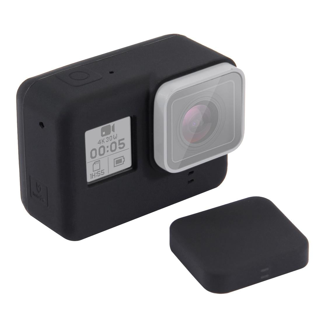 Gopro Hero7 Silicone Case With Lens Cover-1915197101910921224
