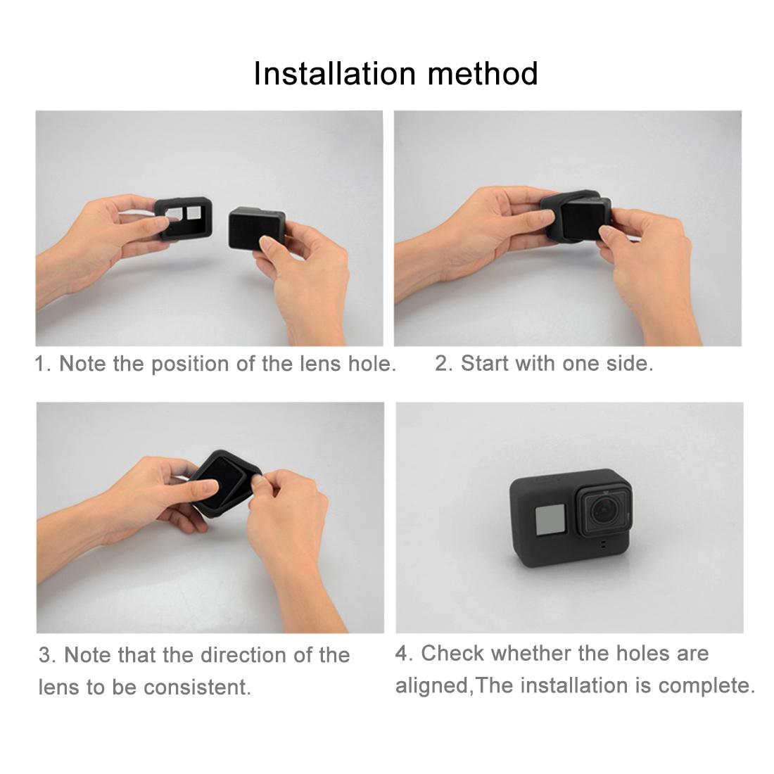 Gopro Hero7 Silicone Case With Lens Cover-1915197101910921222