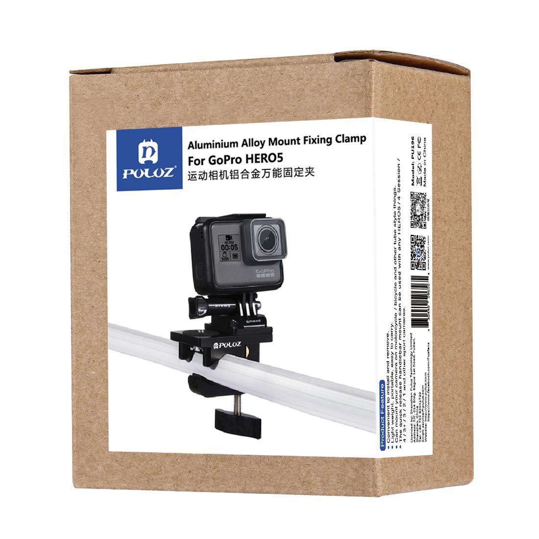 Universal Fixing Clamp For Action Cameras - Aluminium Mount-1915197150388686855