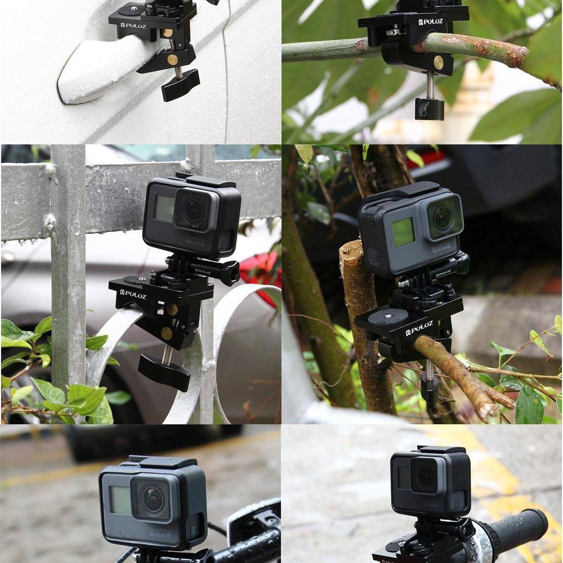 Universal Fixing Clamp For Action Cameras - Aluminium Mount-1915197150388686857