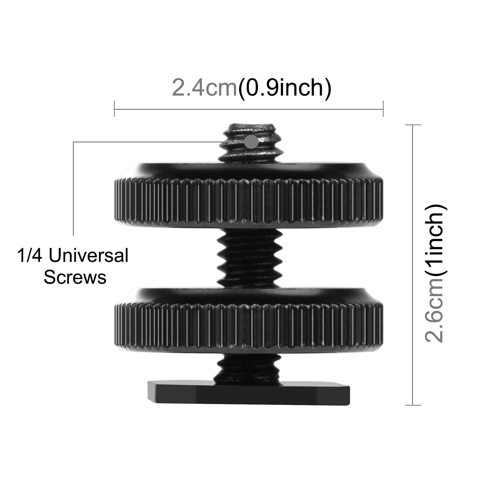 Reinforced Hot Shoe Adapter For Dslr & Action Cameras-1915198393387454467