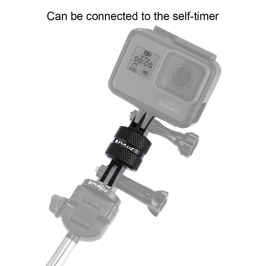 360 Degree Rotation Swivel Arm Tripod Mount For Action Cameras-1915198413507530758