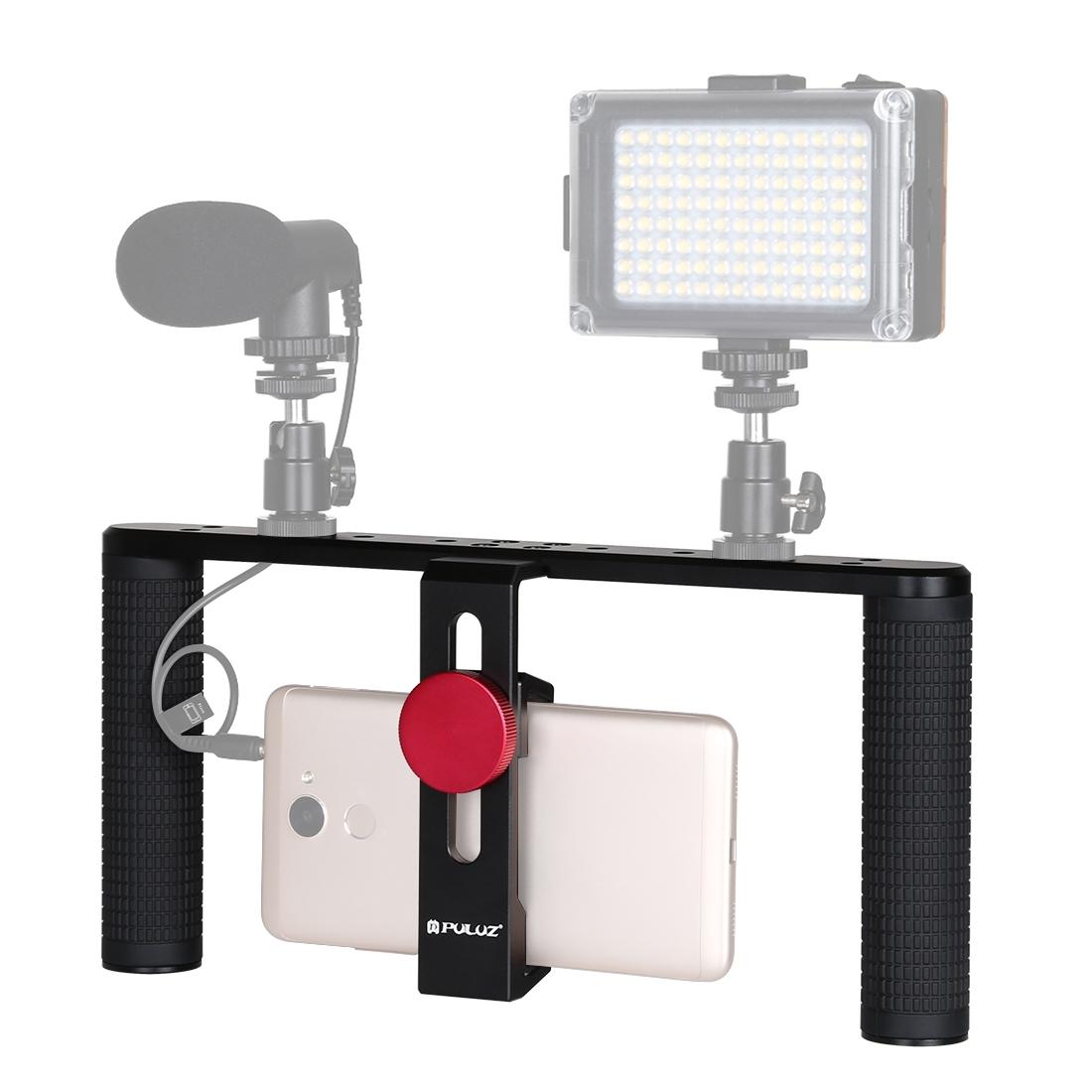 Smartphone Video Rig For Vlogging And Filmmaking - Stabilizer For Iphone Galaxy Huawei Xiaomi Htc Lg Google And More-1915197292261019655