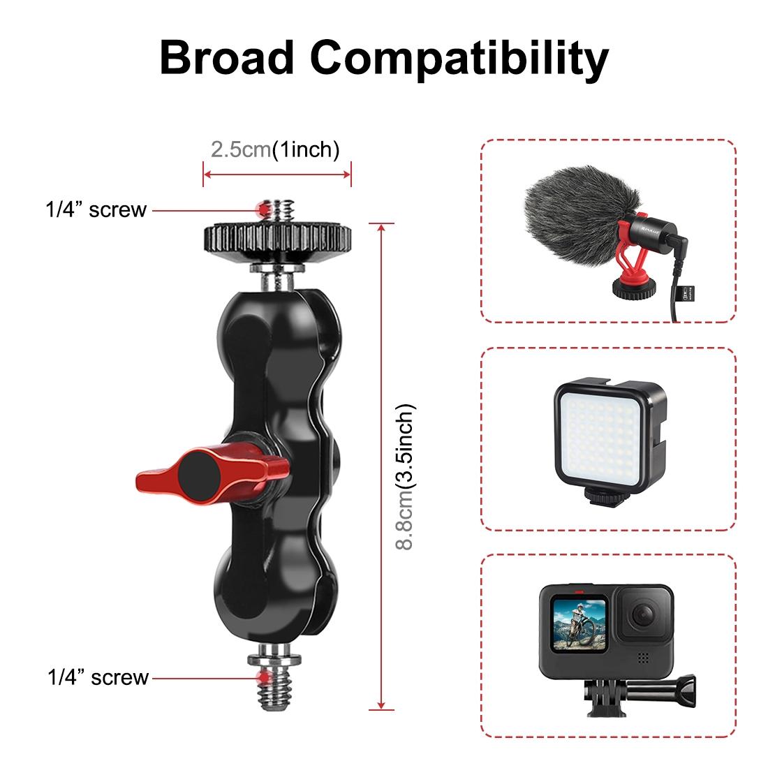 Versatile Magic Arm Clamp For Mounting - Red-1915196593099902977