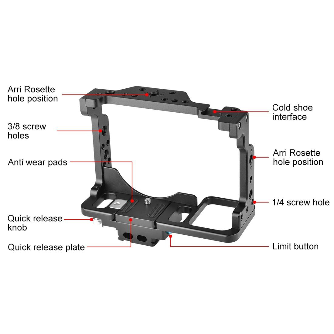 Nikon Z6 / Z7 Video Camera Cage Rig - Filmmaking Essential-1915196484924608515