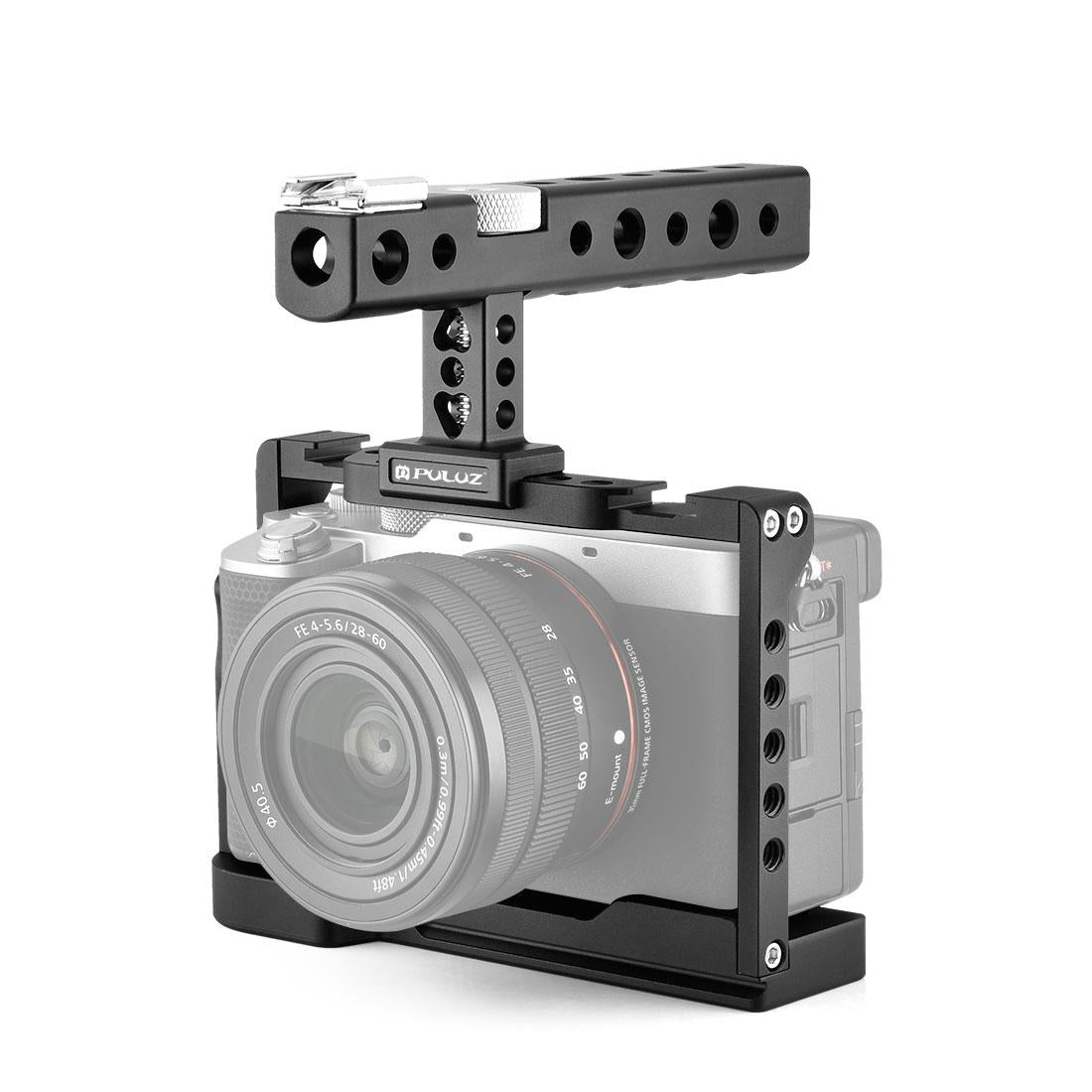 Sony Alpha 7C Video Camera Cage With Handle-1915196687027146752