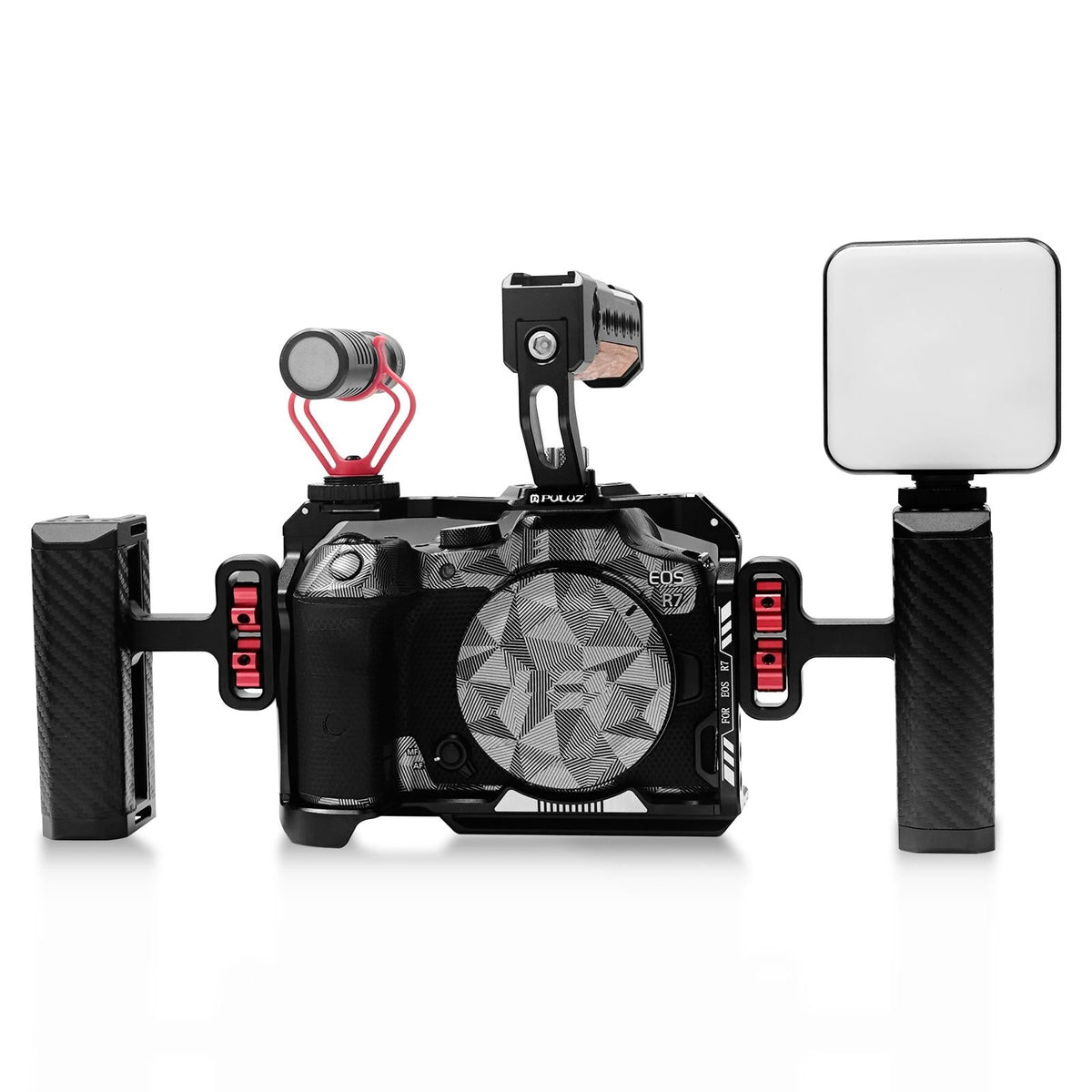 Metal Camera Cage For Canon Eos R7 Stabilizer Rig - Black-1915196775208194054