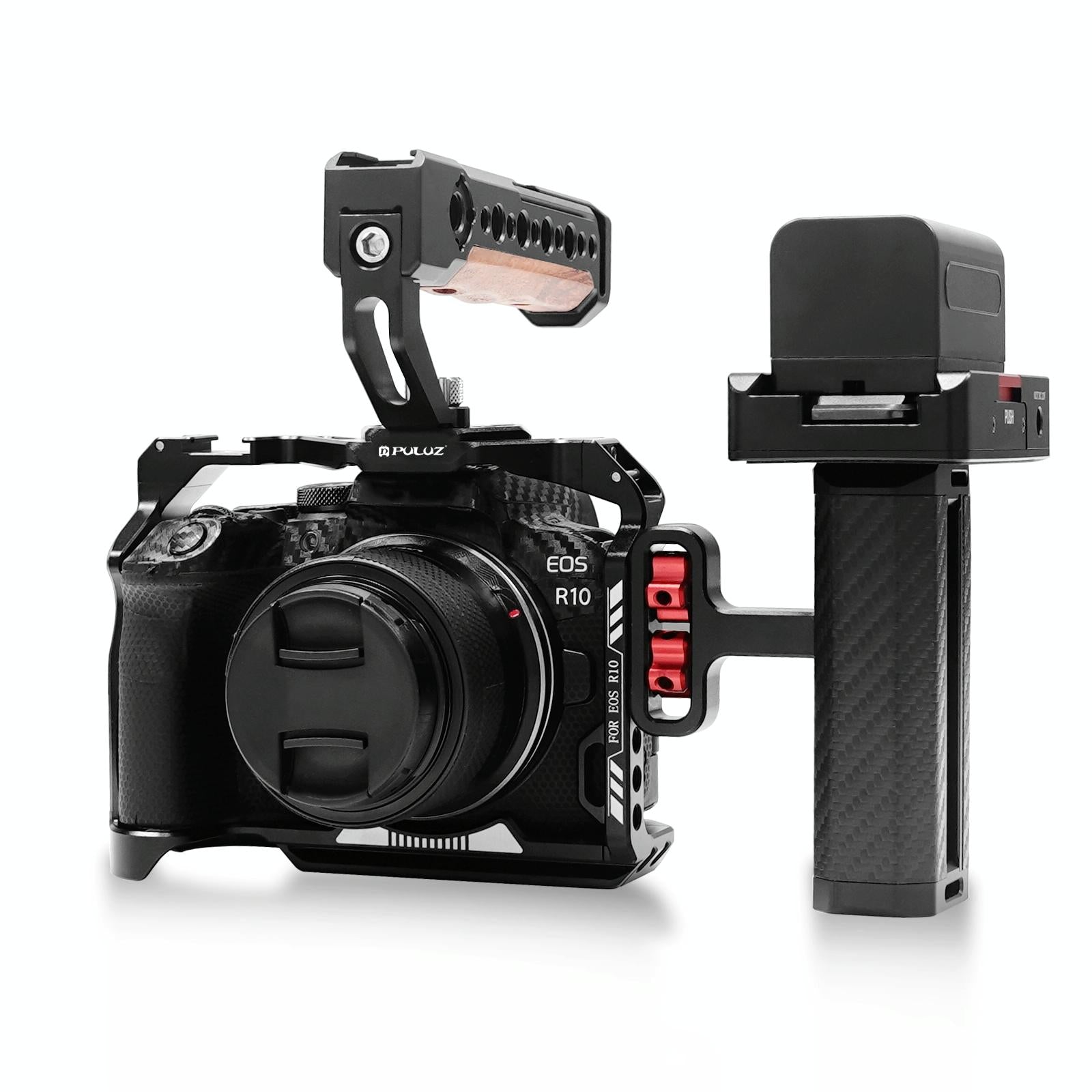 Metal Camera Cage For Canon Eos R10 Stabilizer Rig - Black-1915196790316077062