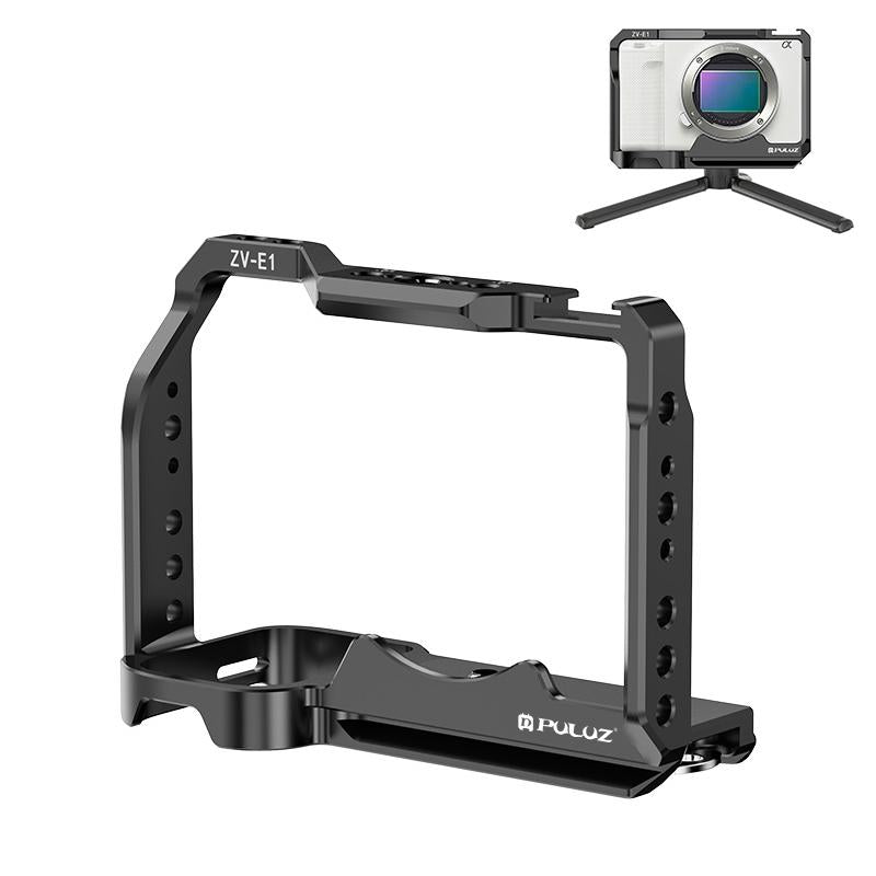Aluminum Camera Cage For Sony Zv-E1 Stabilizer - Black-1915196792593584128