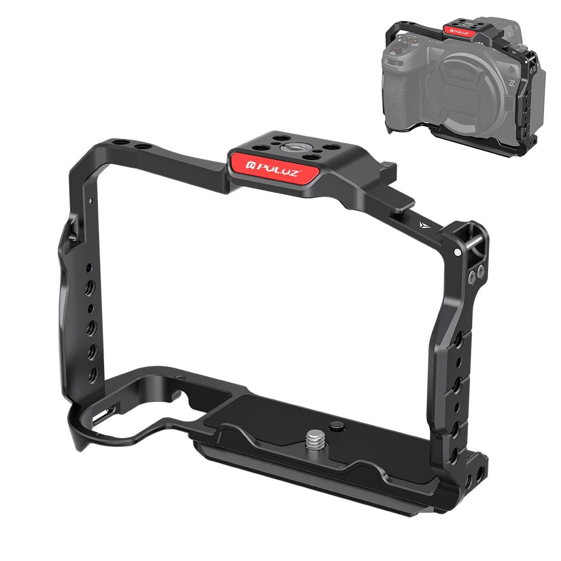 Metal Camera Cage For Nikon Z6Iii / Z6Ii - Stabilizer Rig Black-1915196501529858048