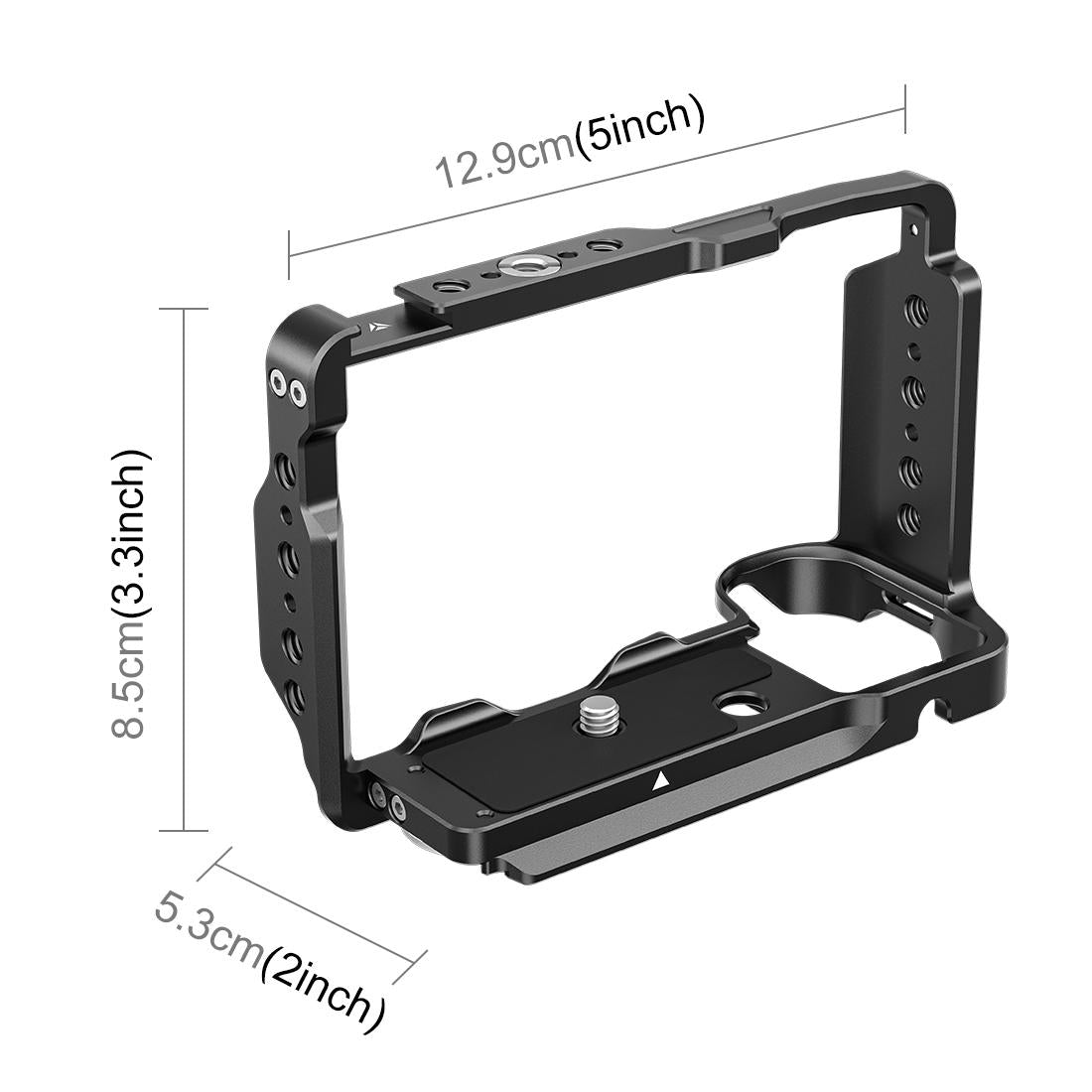 Sony Zv-E10 Ii Camera Cage Stabilizer - Black Metal-1915196499566923777
