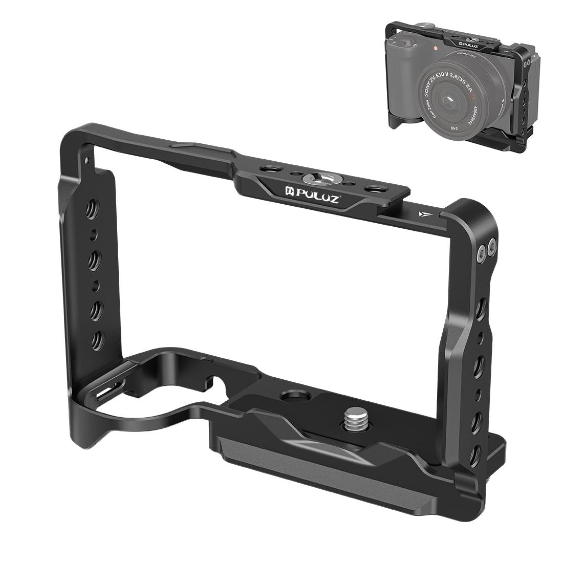 Sony Zv-E10 Ii Camera Cage Stabilizer - Black Metal-1915196499566923785