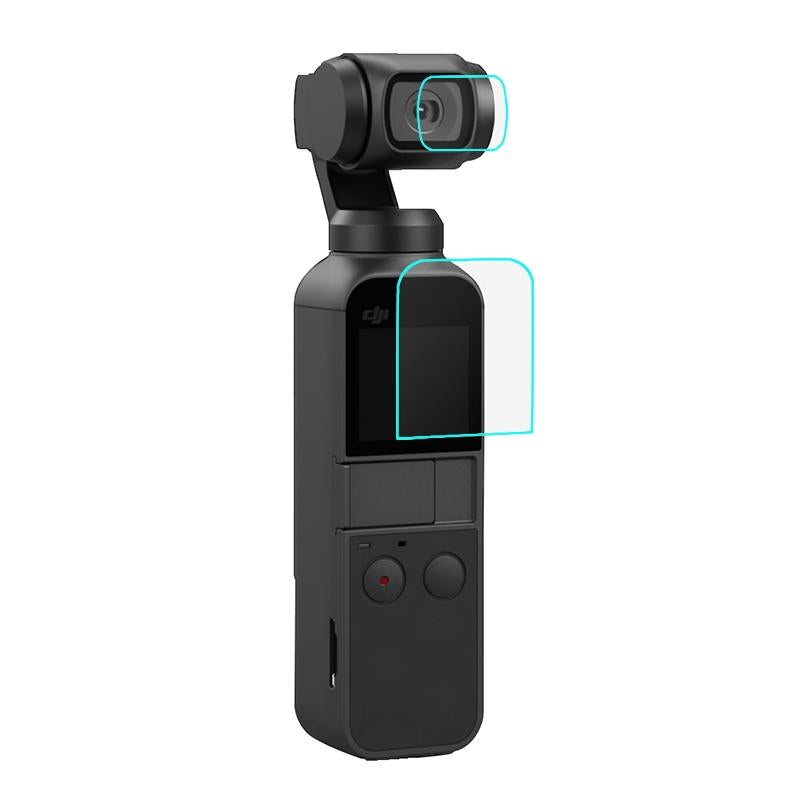 9H Tempered Glass Screen Protector For Dji Pocket Gimbal - 2.5D Hd-1915197517151211521