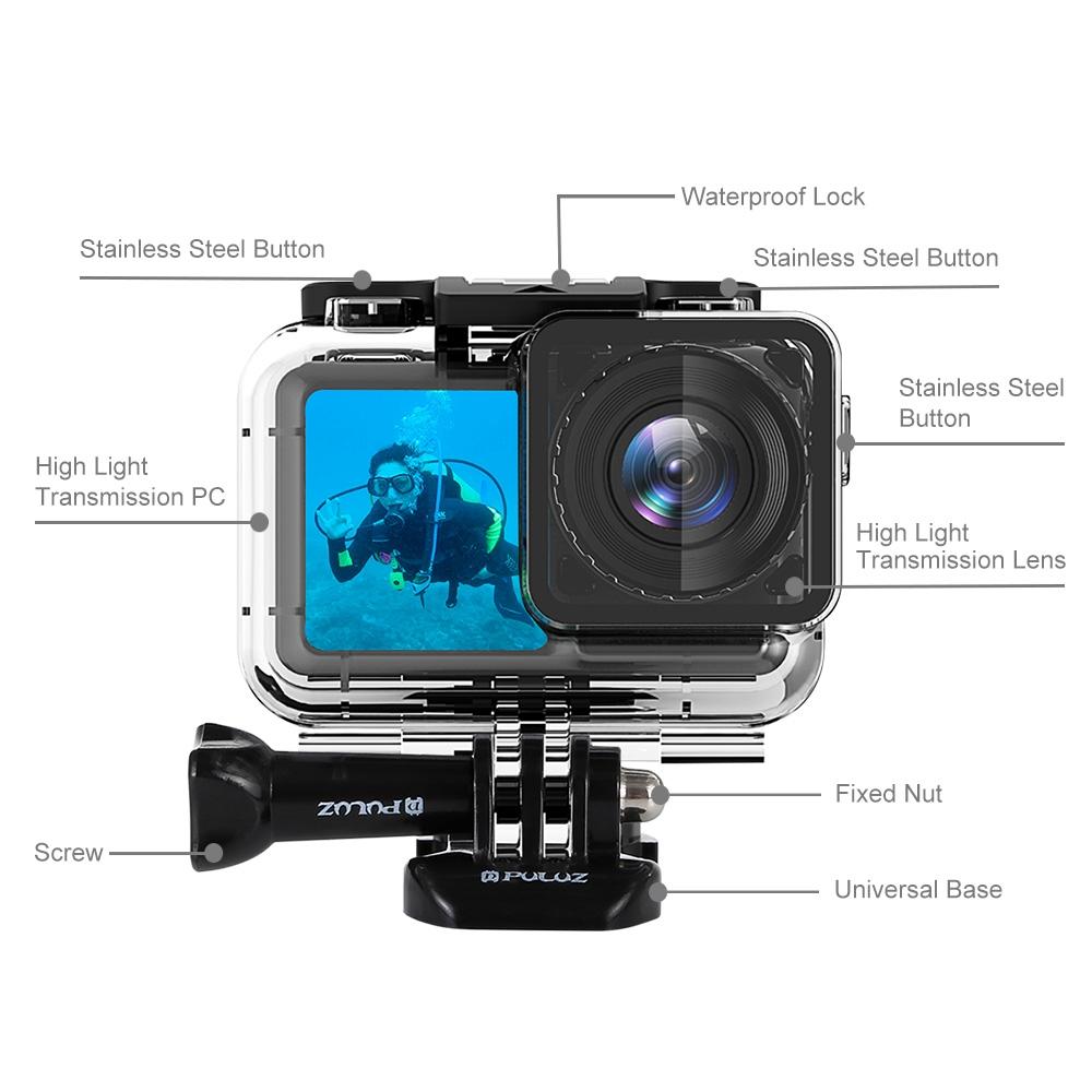 Waterproof Diving Case For Dji Action Camera - 61M Depth-1929713024436932611