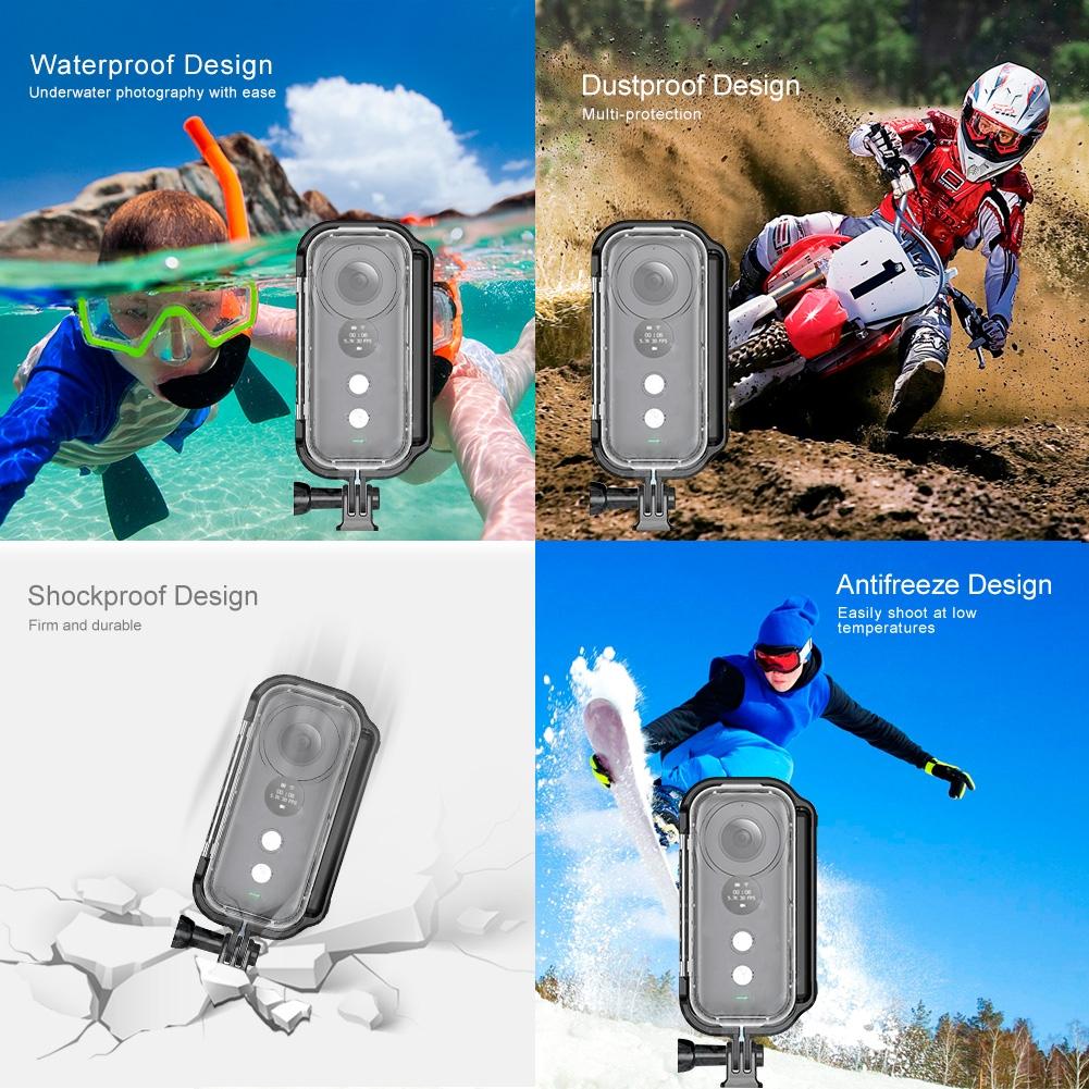 Waterproof Housing For Insta360 One X - 30M Depth-1915198382121553925
