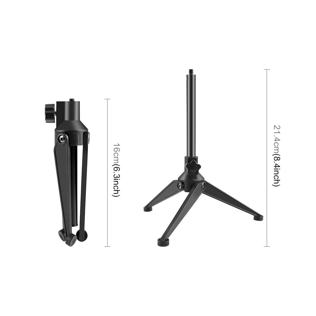Adjustable Desktop Tripod Selfie Stick Holder - Compact-1915197268408012802