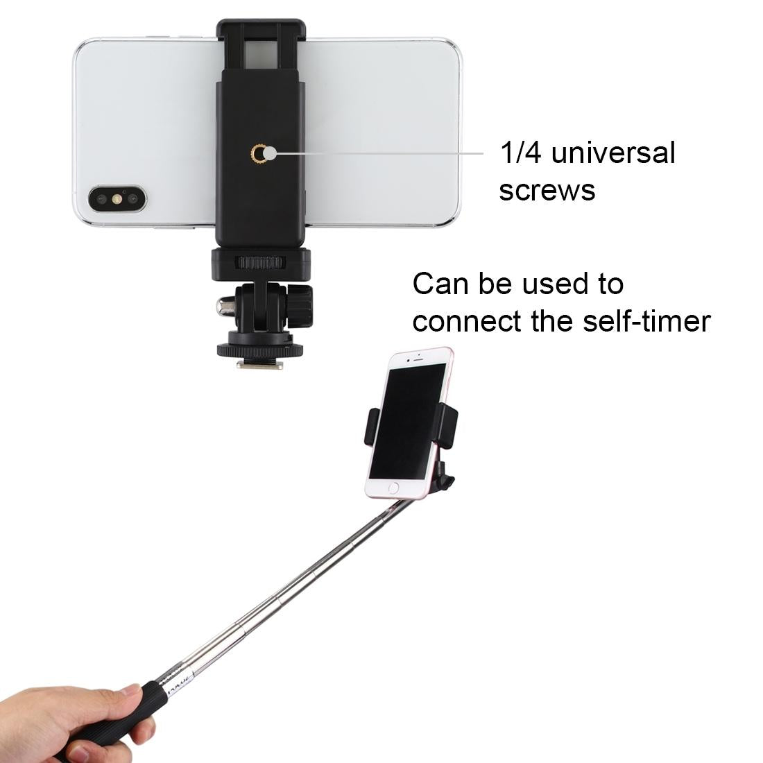 Cold Shoe Tripod With 1 / 4 Screw Thread-1915197195078995972