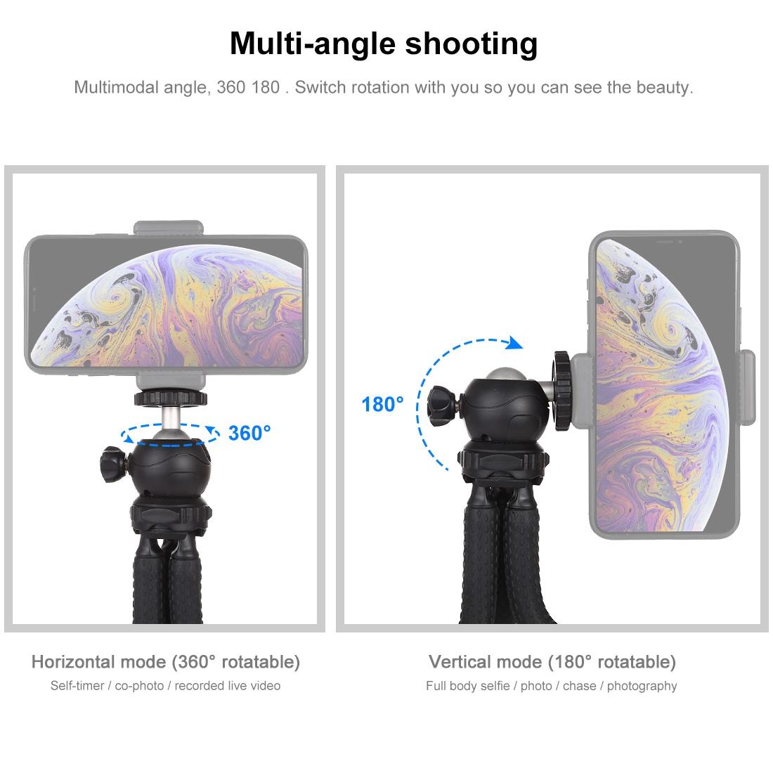 Flexible Mini Octopus Tripod With Ball Head For Slr Cameras-1915197681978970121
