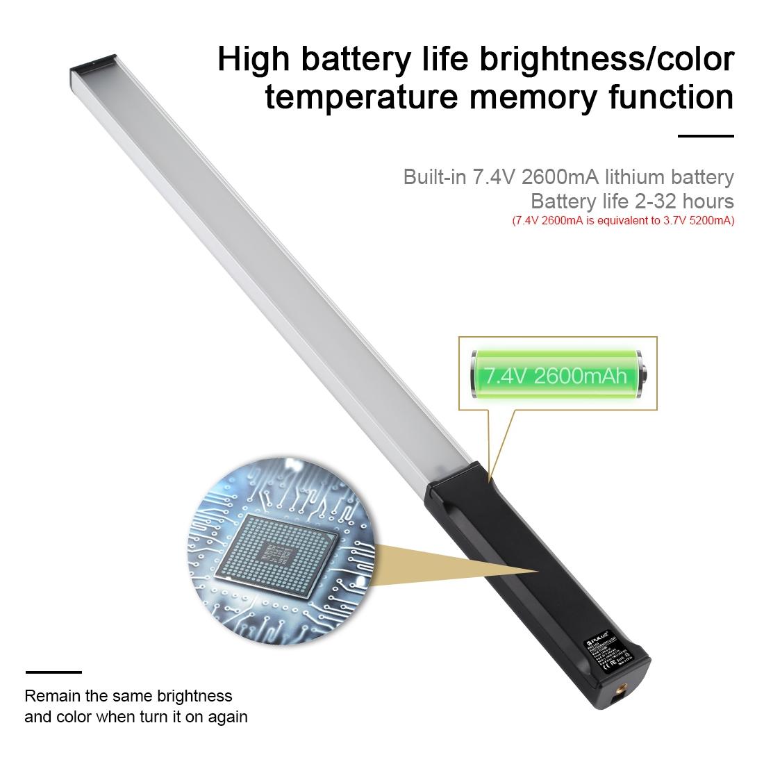 Adjustable Led Fill Light With Remote - Rgb Colour Handheld-1964932166626447367