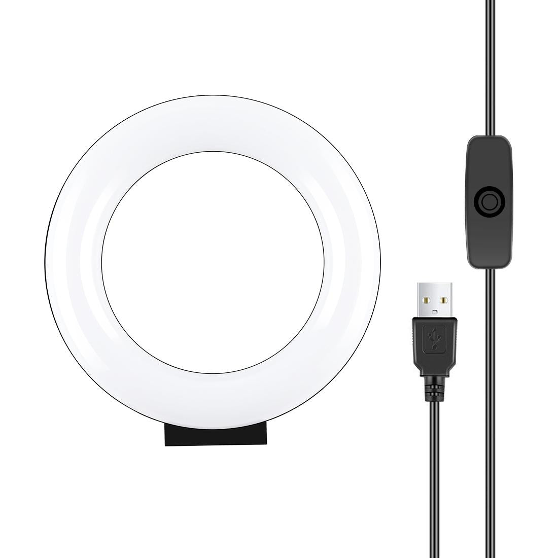 Curved Usb Led Ring Light For Selfie Beauty And Vlogging-1915196762042273800