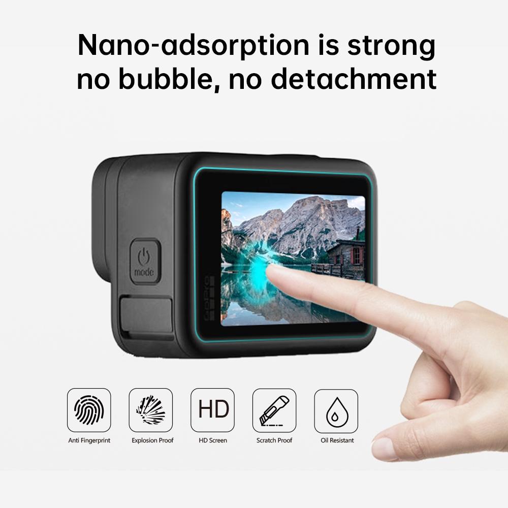 Tempered Glass Screen Protector For Gopro Hero 9 / 10 / 11 / 12-1915197175474819077