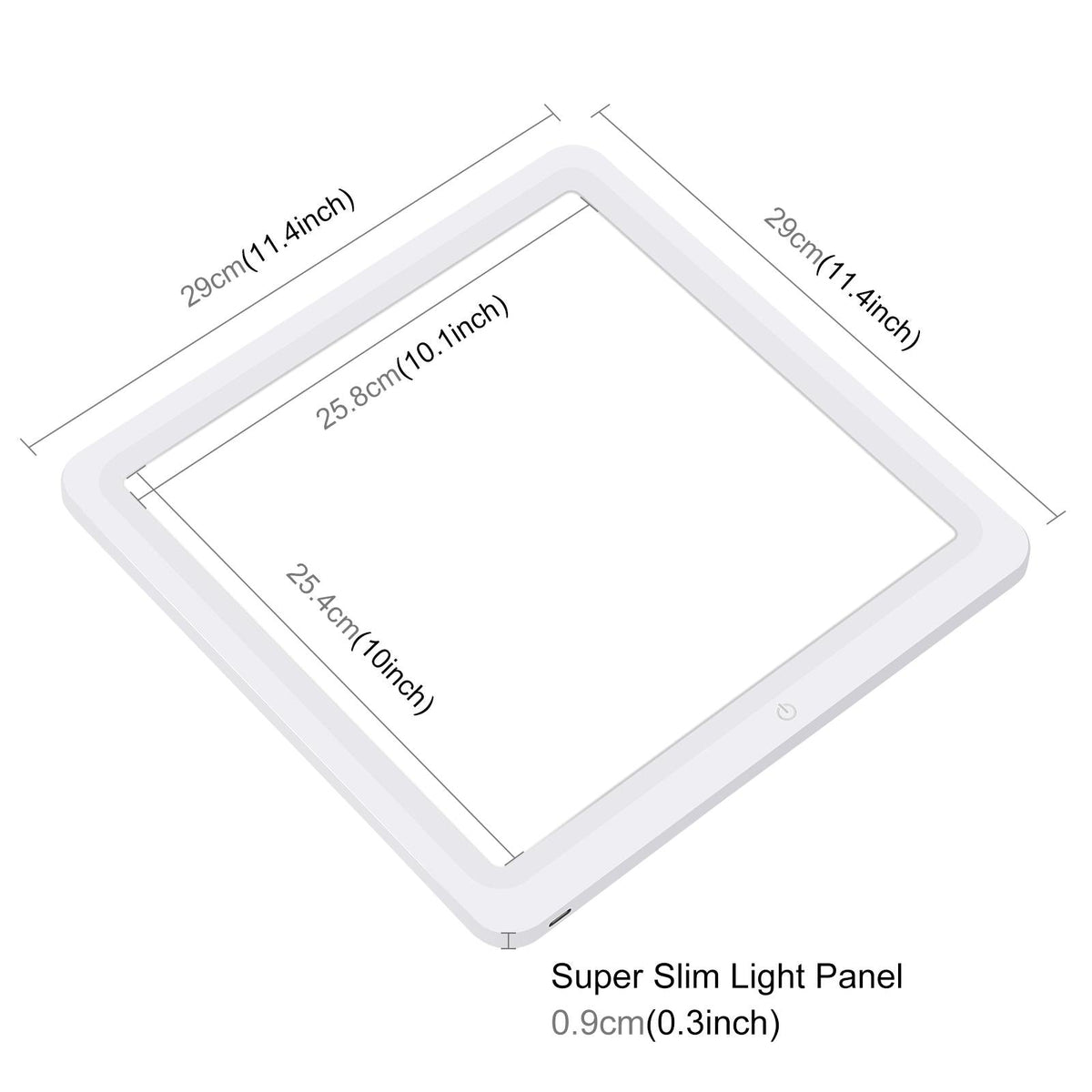 30Cm White Led Light Pad For Photo Studio Box-1915196623919648770
